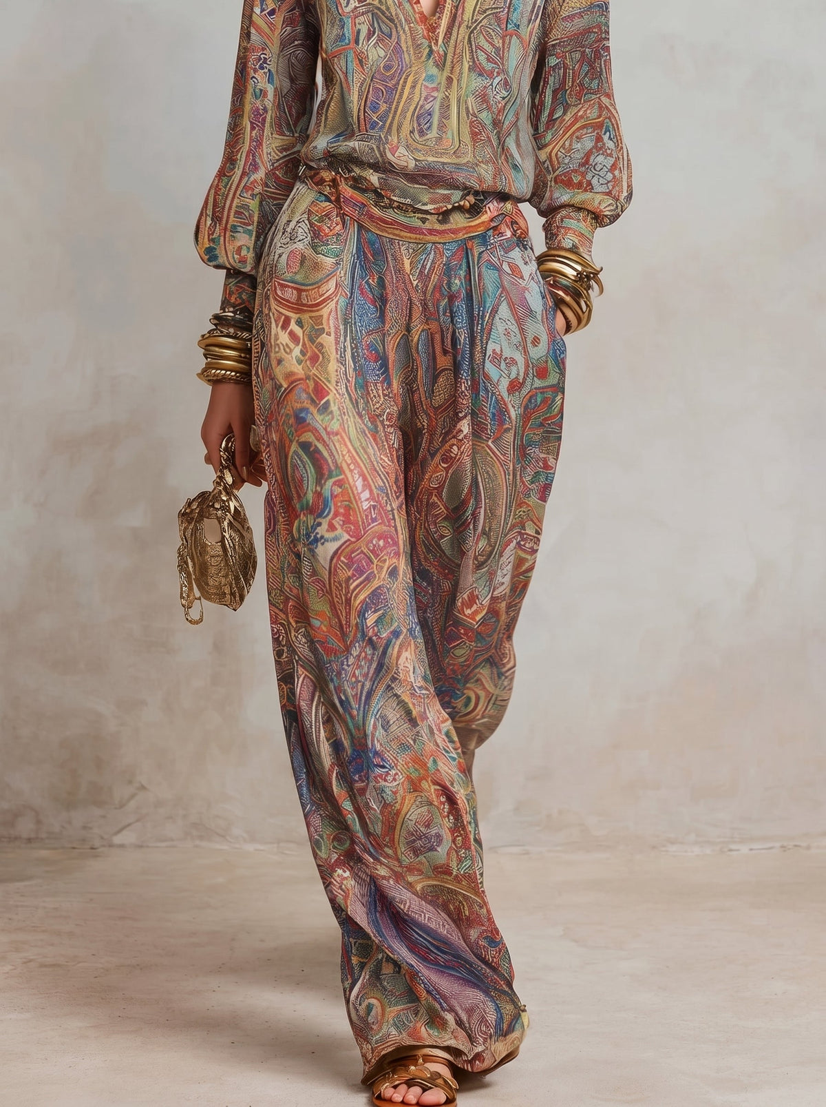 Maya™ - Conjunto de Estampado Paisley