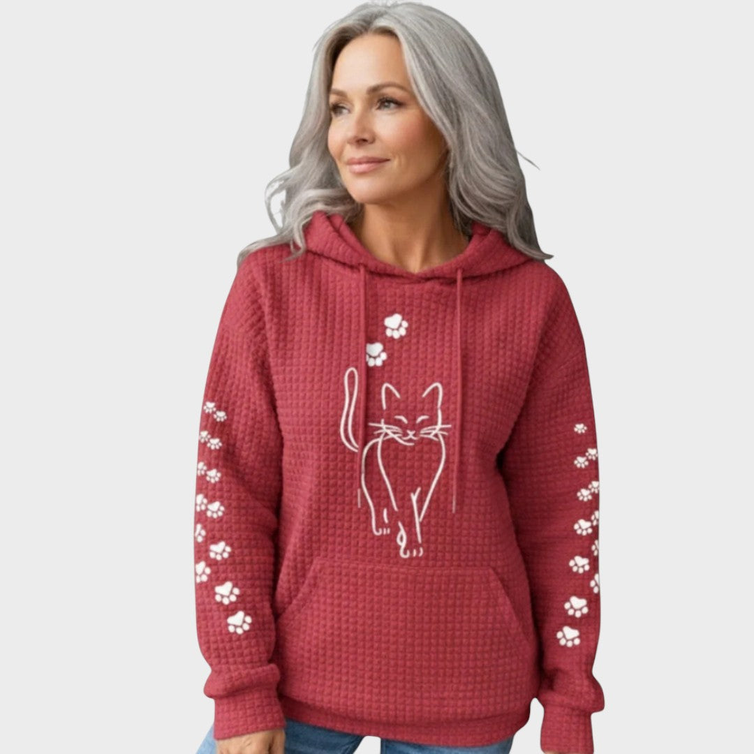 Fernanda | Suéter con Estampado de Gato