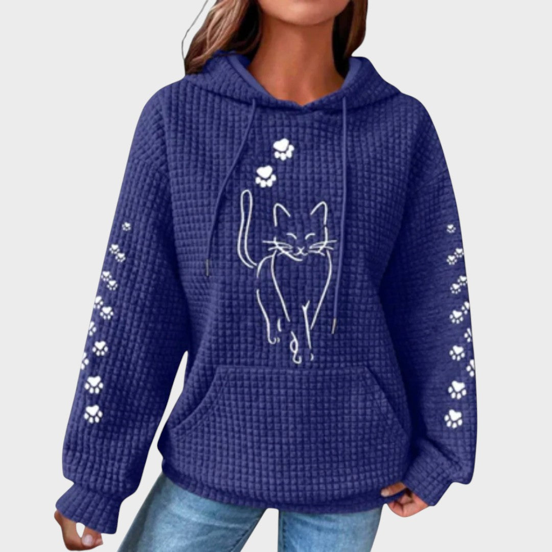 Fernanda | Suéter con Estampado de Gato