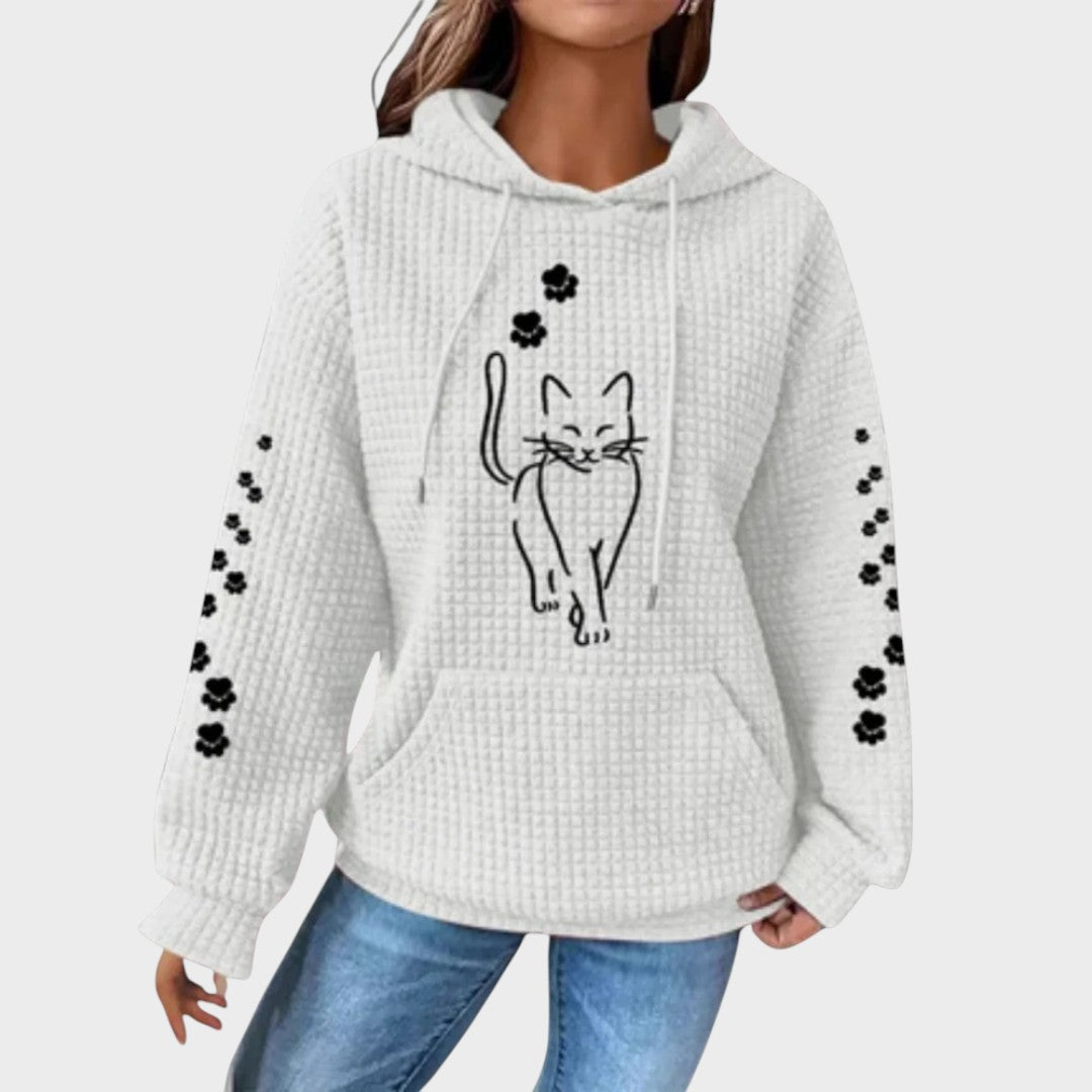 Fernanda | Suéter con Estampado de Gato