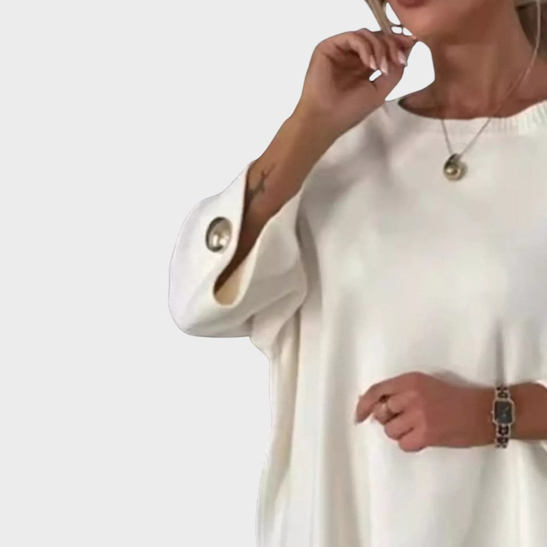 Marina | Suéter de Punto con Botones