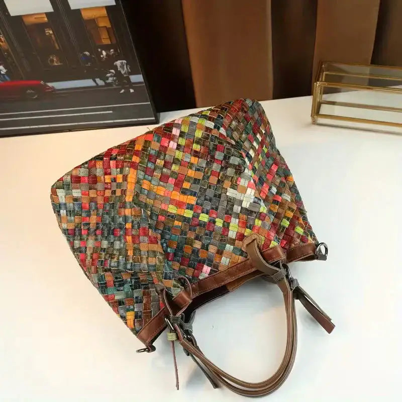 Marina | Bolso Tote con Patchwork