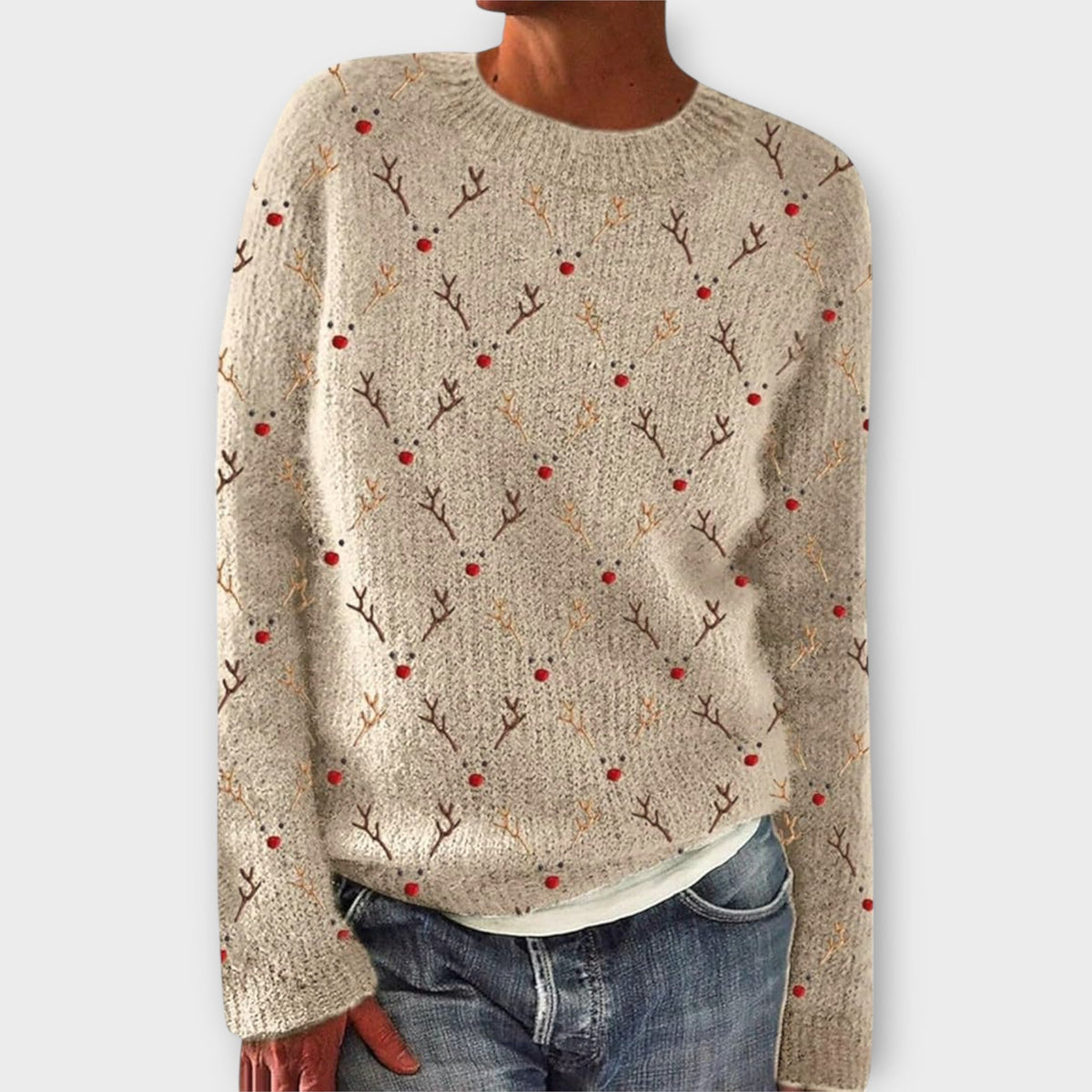 Amelia | Jersey navideño acogedor