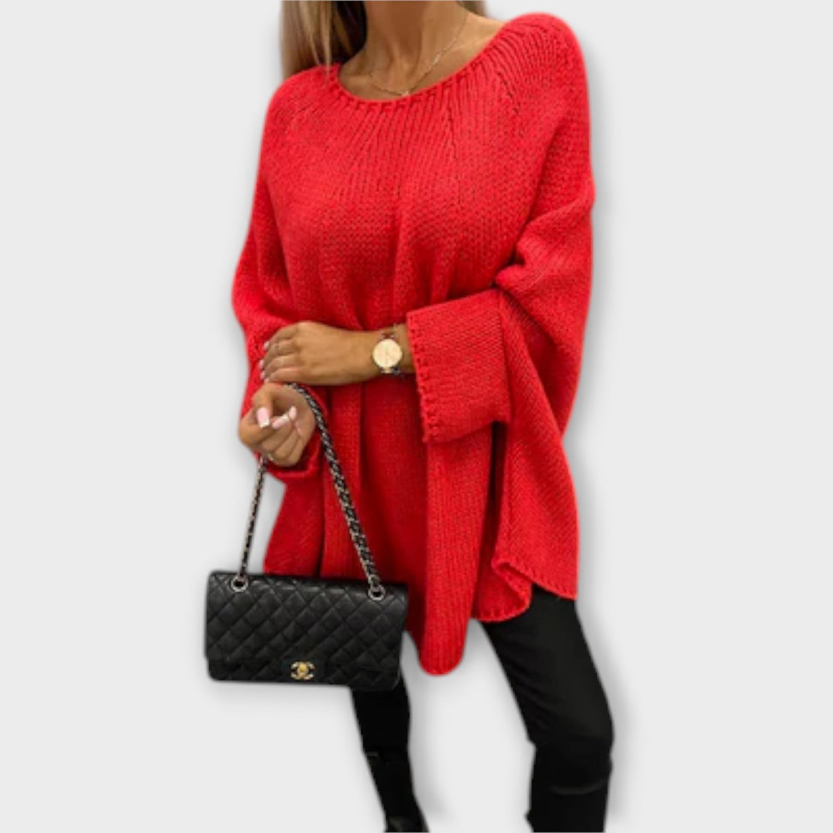 Isabel | Jersey elegante con cuello redondo