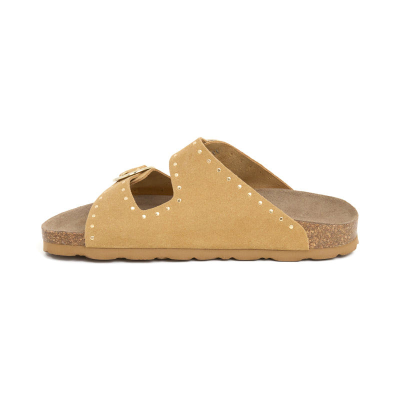 Sandalia Bari Glam Amarillo Miel para Mujer Babunkers de Billowy