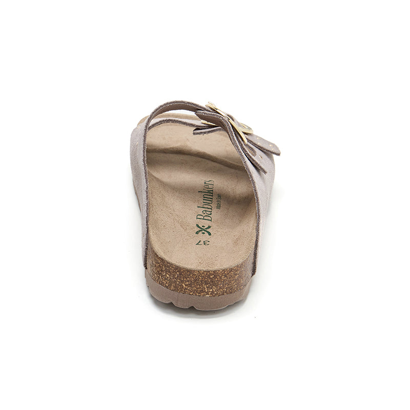 Sandalia Bari Glam topo marrón para mujer Babunkers de Billowy