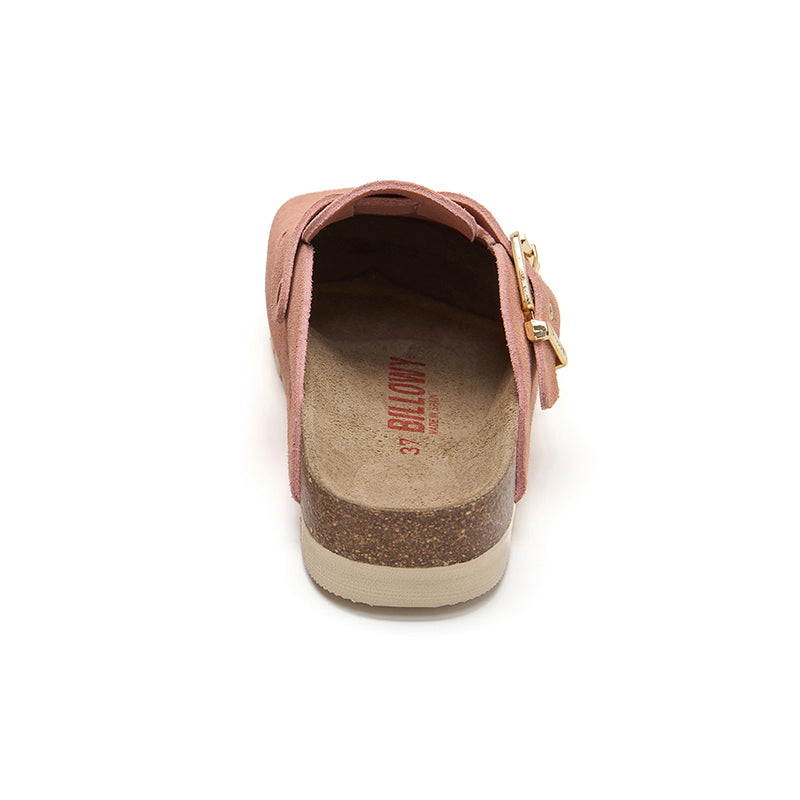 Zueco Dallas Plataforma Taupe Marron Mujer