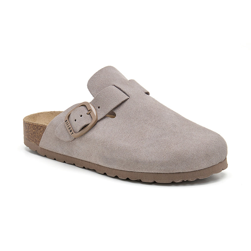 Zueco Dallas Taupe Marron Mujer