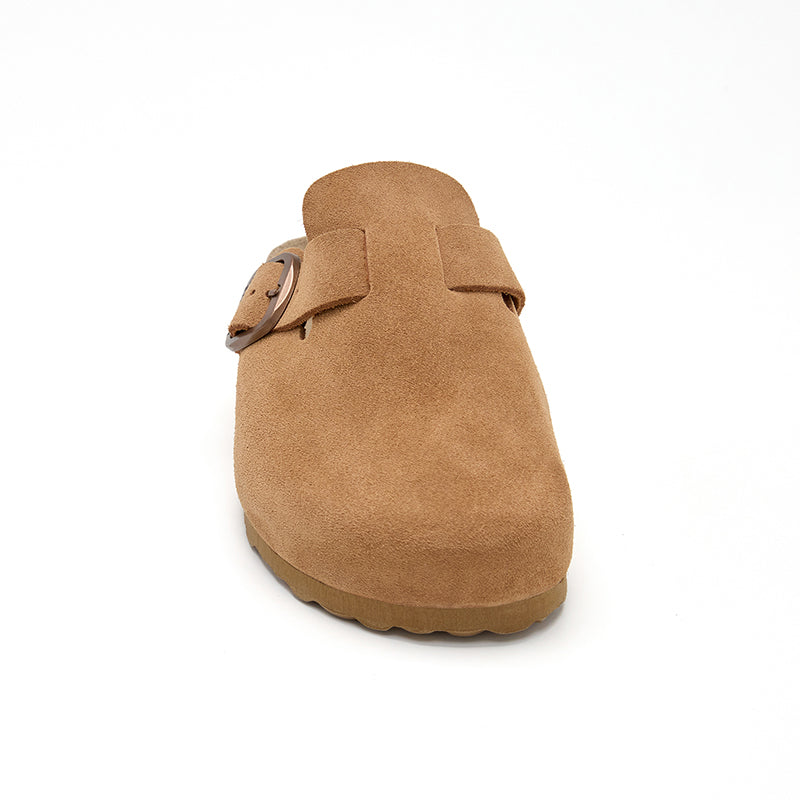 Zueco Dallas Cuero Mujer