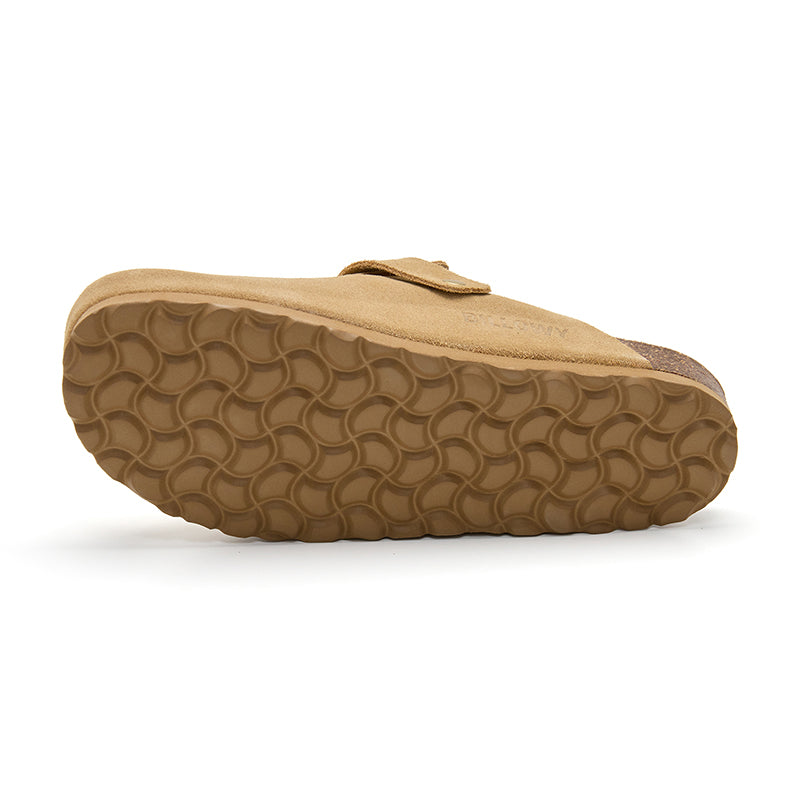 Zueco Dallas Miel Cuero Mujer