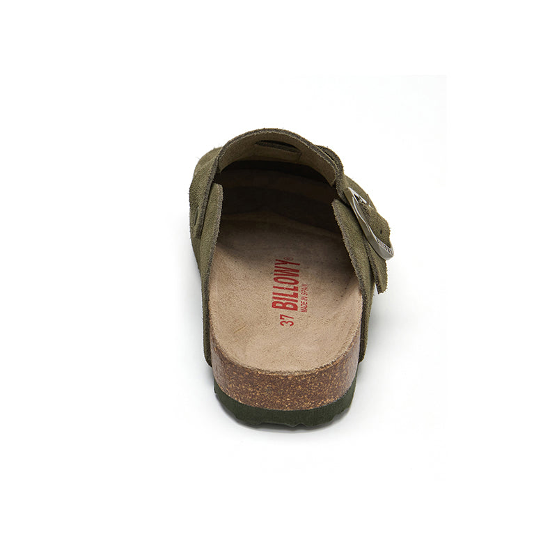 Zueco Dallas Aceituna Verde Mujer