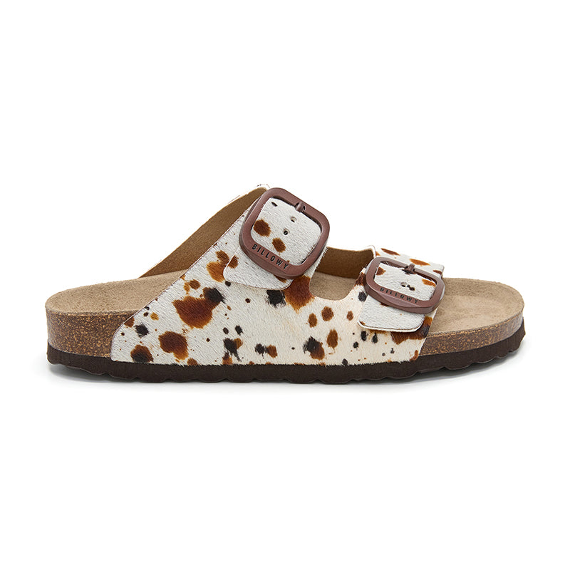 Sandalia Malibú Pony Beige para Mujer