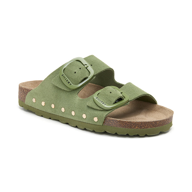 Sandalia Malibú Icon Verde Bosque para Mujer