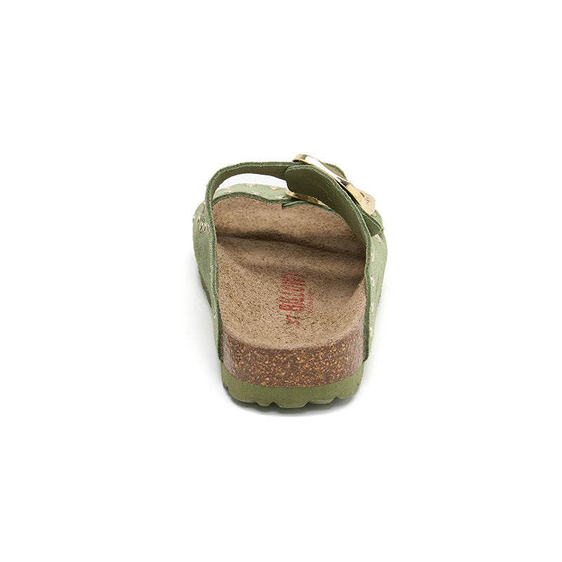 Sandalia Malibú Icon Verde Bosque para Mujer