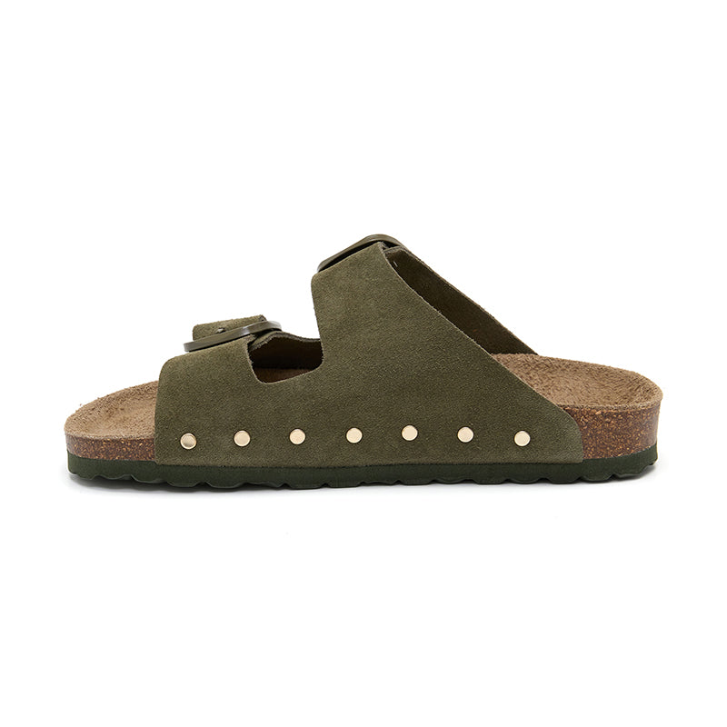 Sandalia Malibu Icon verde aceituna para mujer
