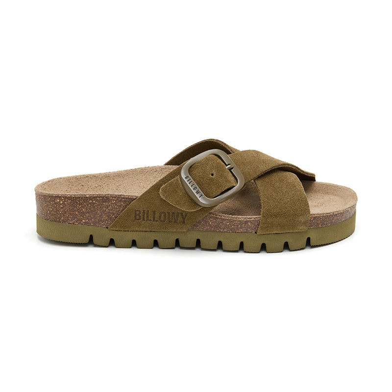 Sandalia Golden Bay Caza Caqui para Mujer