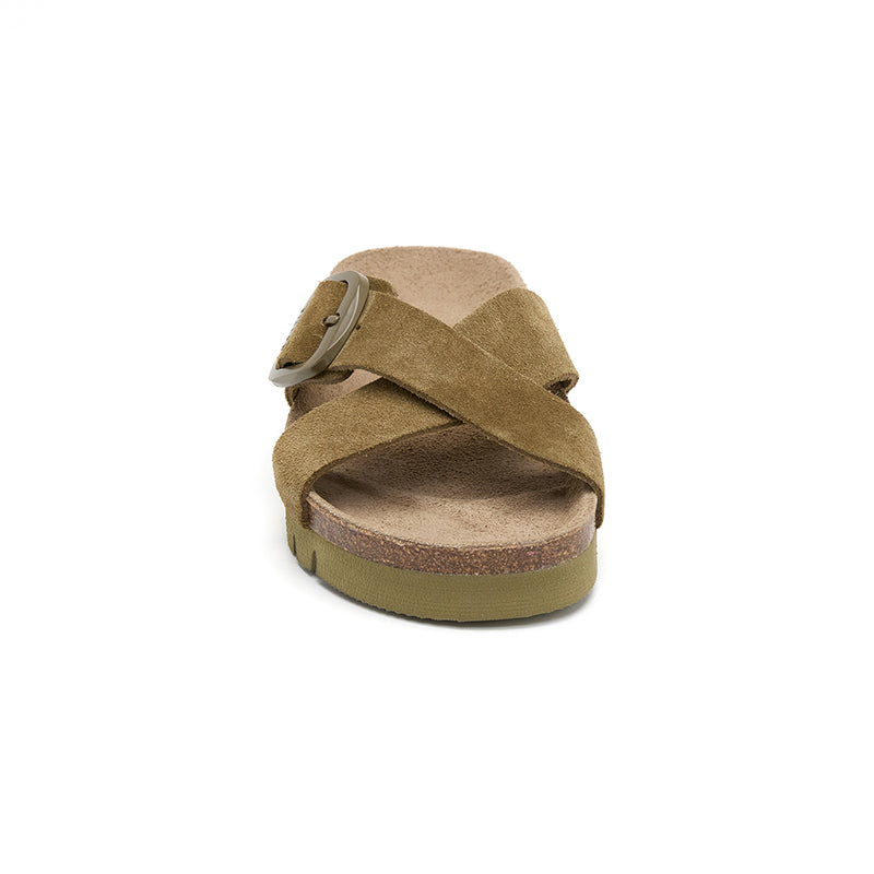 Sandalia Golden Bay Caza Caqui para Mujer