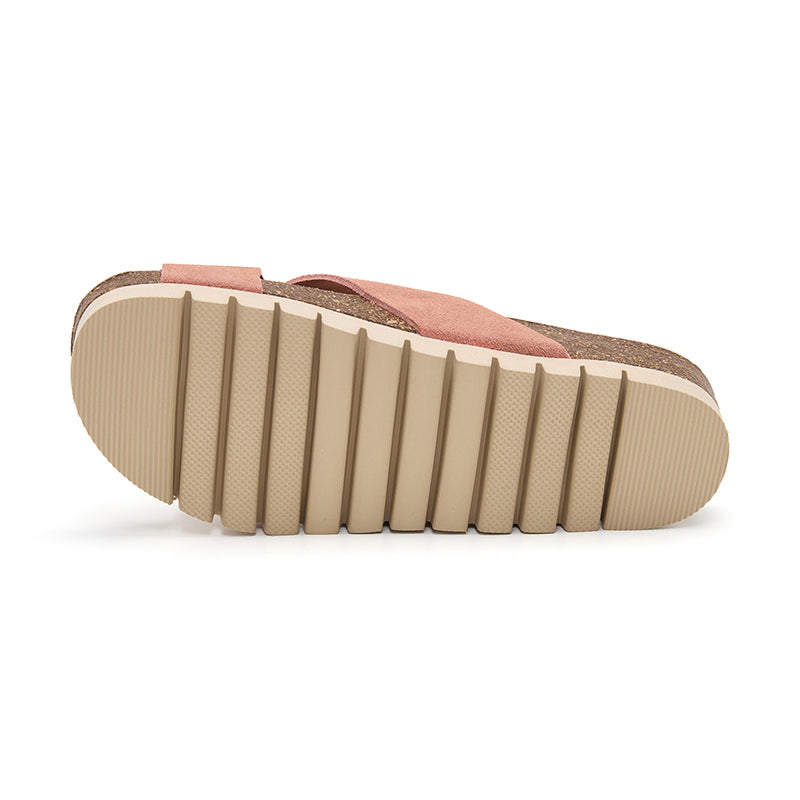Sandalia Golden Bay salmón para mujer