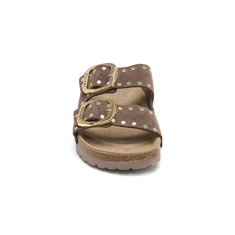 Sandalia Malibu Glam Cacao Marrón para Mujer