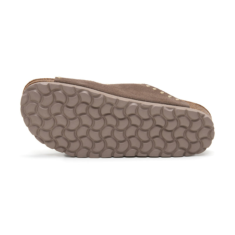 Sandalia Malibu Glam Cacao Marrón para Mujer