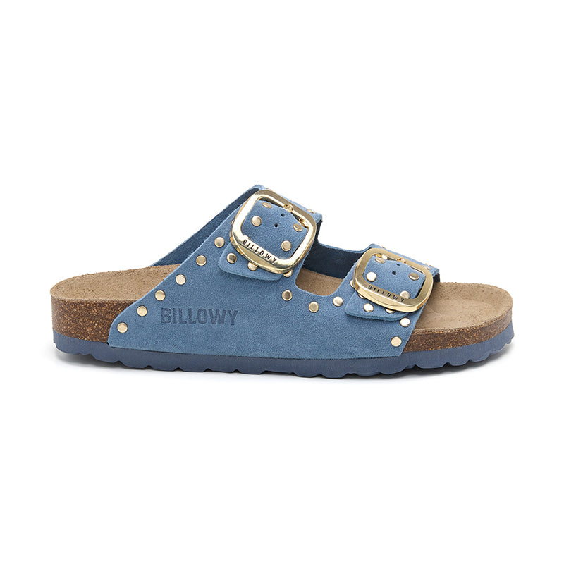 Sandalia Malibu Glam Jeans Azul para Mujer