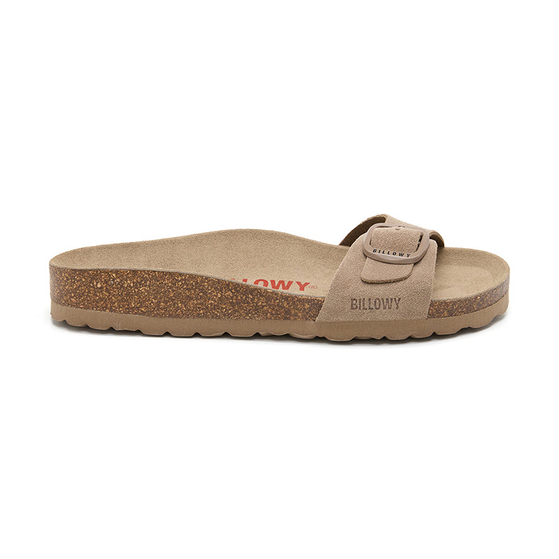 Sandalia Santa Monica beige arena para mujer