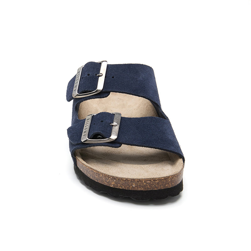 Sandalia Malibú Océano Azul con planta blanda