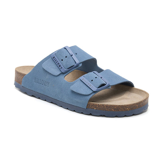 Sandalia Malibú de Jean Azul con Suela Blanda