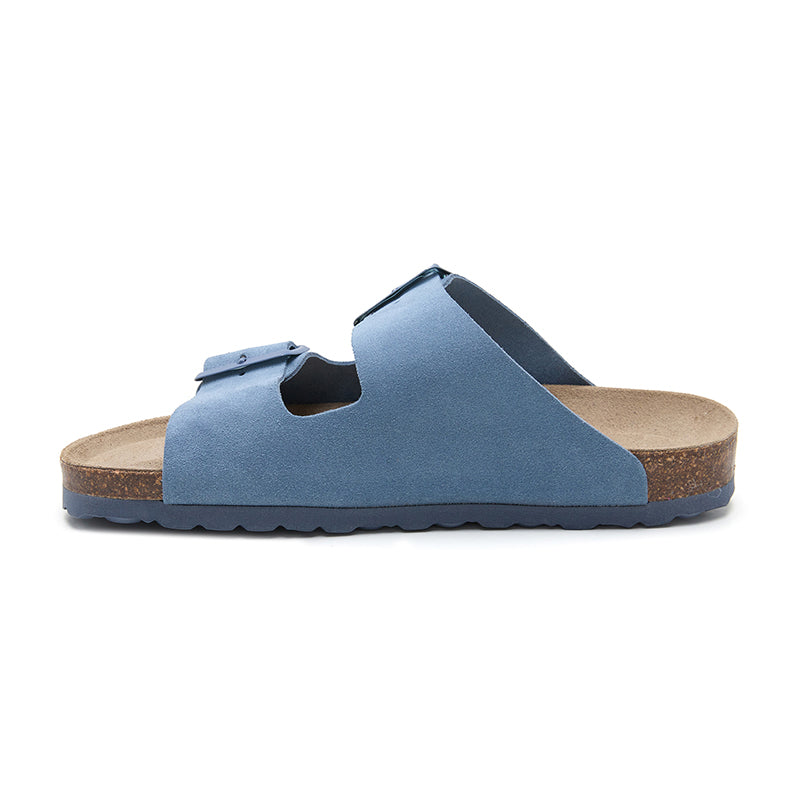 Sandalia Malibú de Jean Azul con Suela Blanda