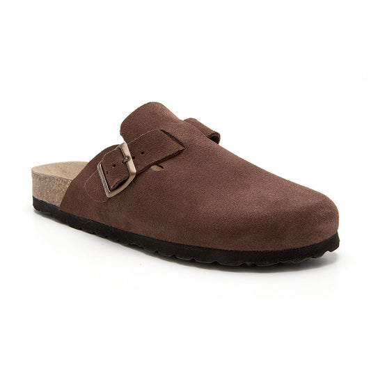 Zueco Dallas Castaña Marron Planta Blanda
