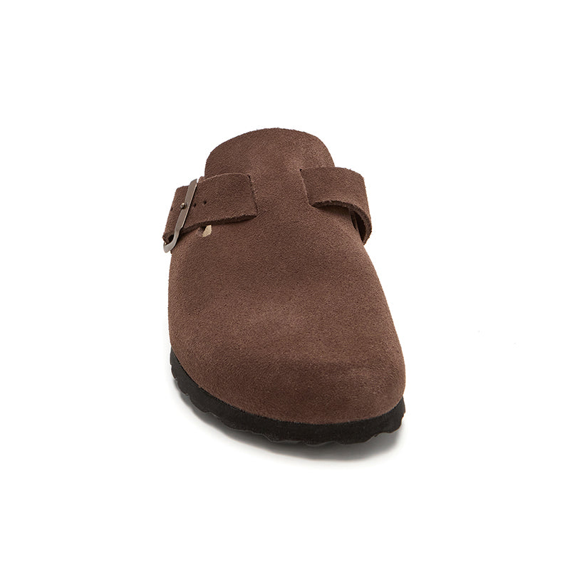 Zueco Dallas Castaña Marron Planta Blanda