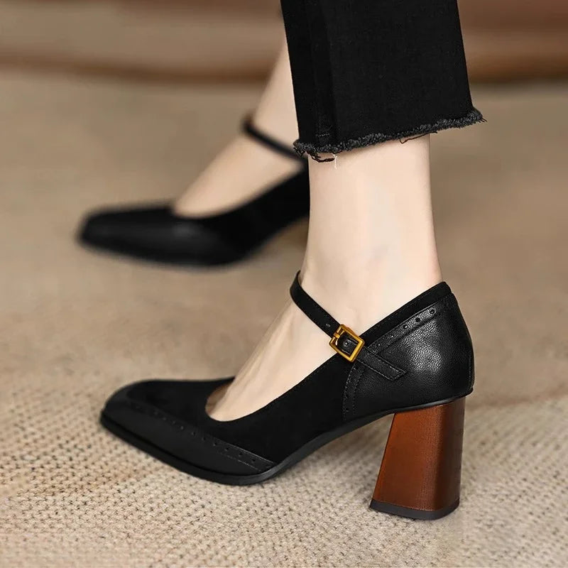 Elisa | Zapatos de salón clásicos de cuero