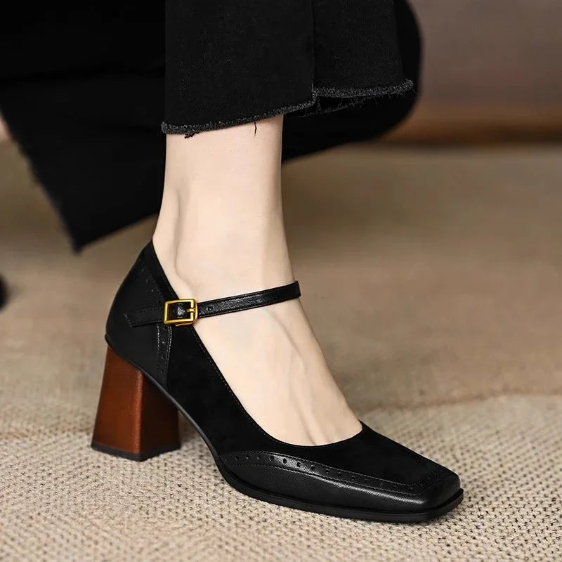 Elisa | Zapatos de salón clásicos de cuero