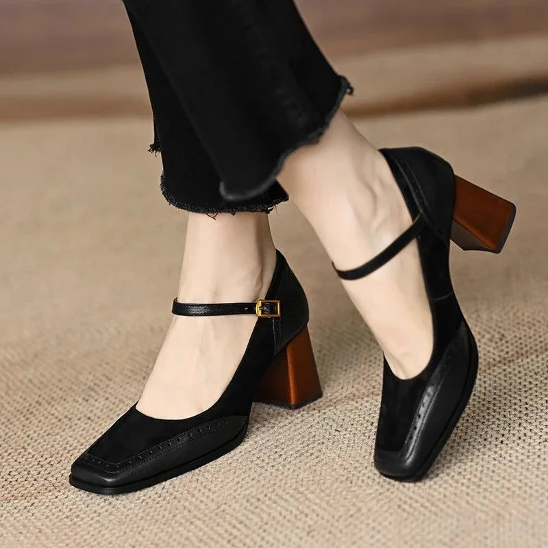 Elisa | Zapatos de salón clásicos de cuero
