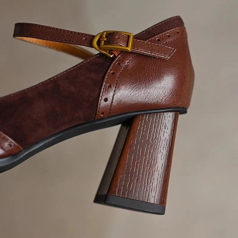 Elisa | Zapatos de salón clásicos de cuero