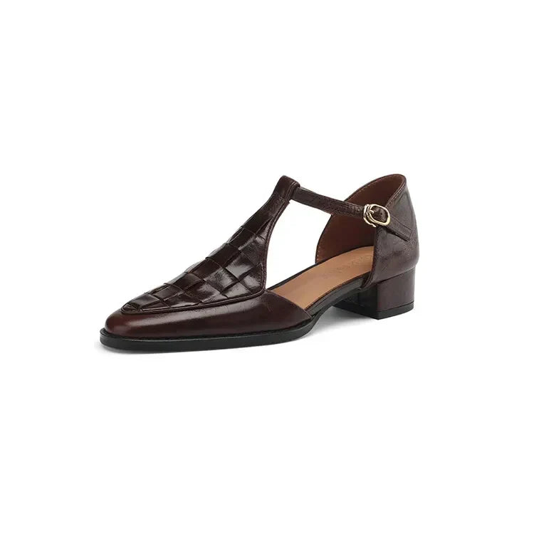 Celeste | Tacones vintage con tiras