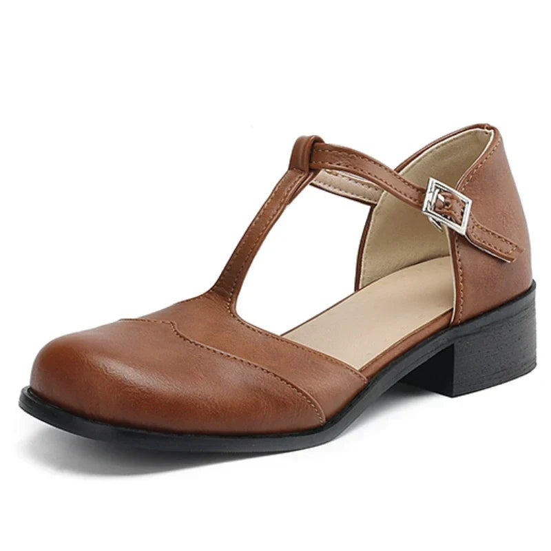 Renata | Zapatos de cuero texturizado