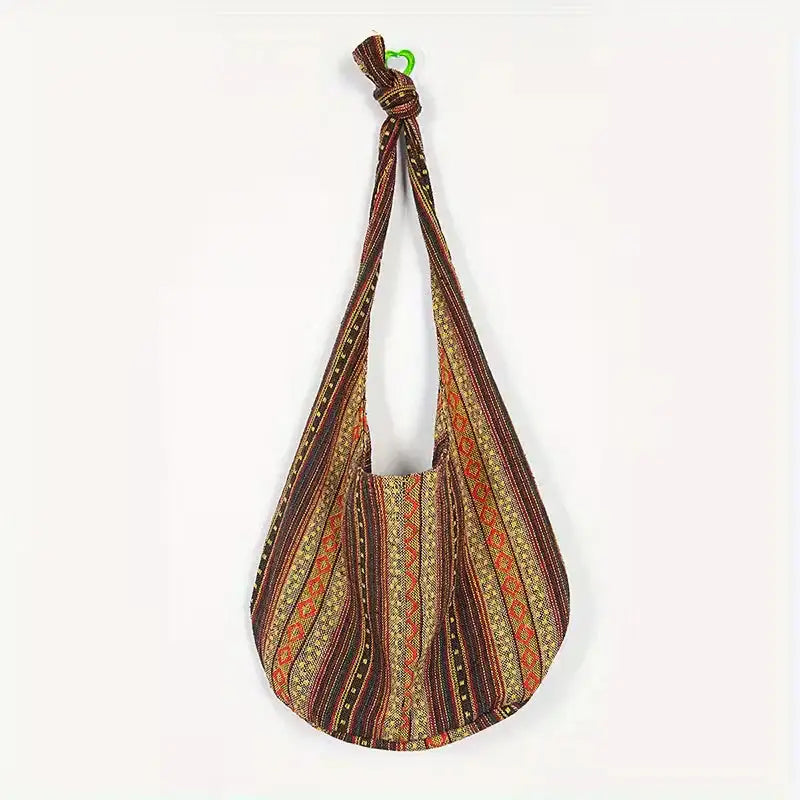 Maya | Bolso de Hombro Tejido Estilo Bohemio