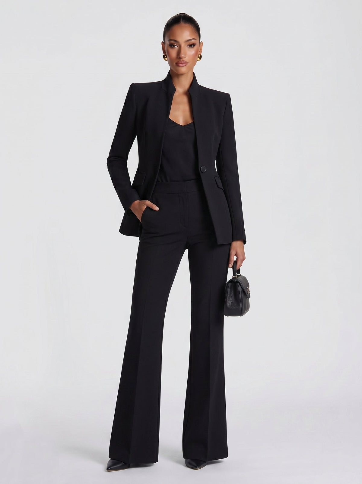 Gabriela™ - Traje Sastre con Palazzo